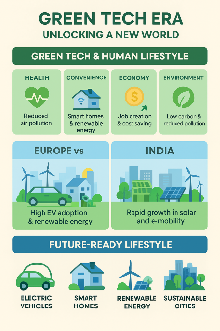 Can Green Tech Boost Human Lifestyle?
